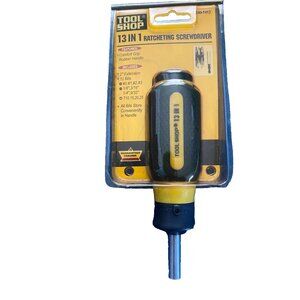 Tool Shop 13 in 1 Ratcheting Screwdriver Set Hand Tool 249-1413